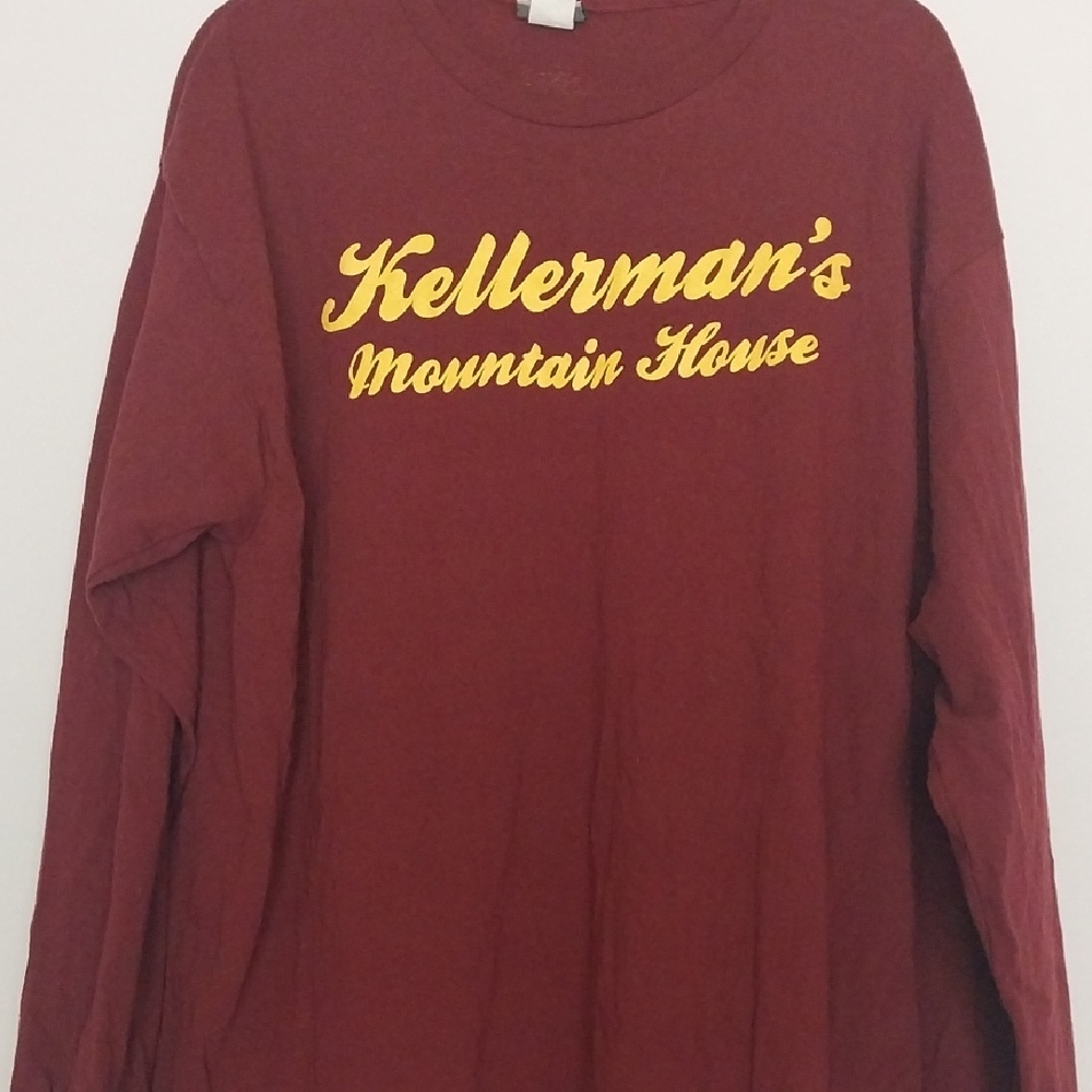 Kellerman's Mountain House Maroon Long Sleeve Shirt